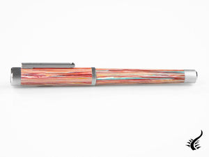 Montegrappa Zero Zodiac Pisces Rollerball pen, Pink, Steel, ISZEZRIP-S2