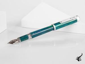 Montegrappa Zero Zodiac Sagittarius Fountain Pen, 14K, LE, ISZEZ-4P-G10