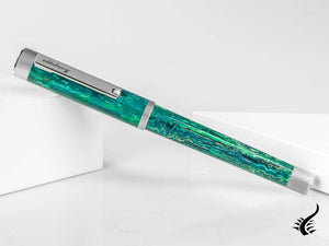 Montegrappa Zero Zodiac Sagittarius Fountain Pen, Steel, ISZEZ-IP-G10