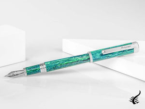 Montegrappa Zero Zodiac Sagittarius Fountain Pen, Steel, ISZEZ-IP-G10