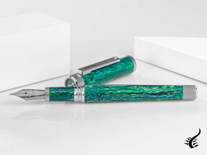 Montegrappa Zero Zodiac Sagittarius Fountain Pen, Steel, ISZEZ-IP-G10