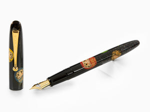 Stylo plume Namiki Yukari Daruma Raden, Urushi, FNK-DARUMA