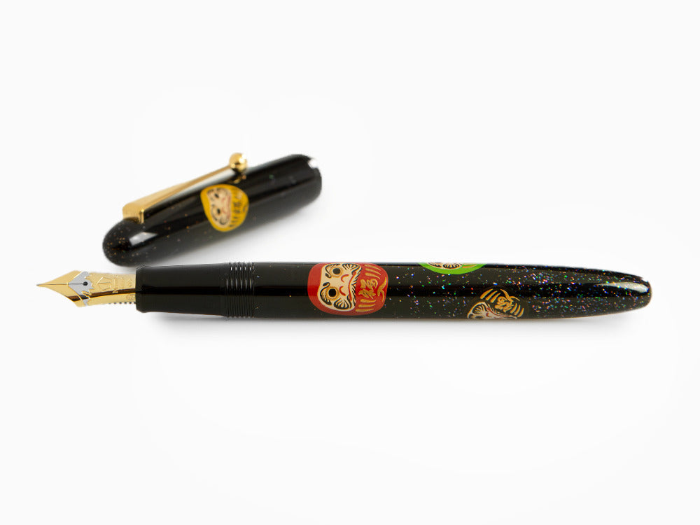 Namiki Yukari Daruma Raden Fountain Pen, Urushi, FNK-DARUMA