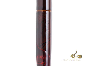 Stylo plume Nakaya Cigar Un renard avec la lune des moissons, Ebonite