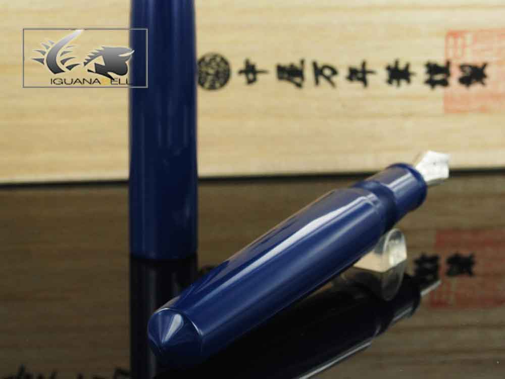 Nakaya Cigar Piccolo, Stylo Plume Kikyo, Ebonite, laque Urushi