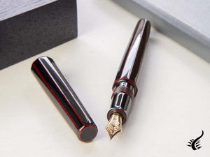 Nakaya Cigar Fountain Pen Kuro-Tamenuri, Cigar-KT-DEC--AU