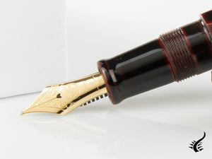 Nakaya Cigar Fountain Pen Kuro-Tamenuri, Decapod (TW), Ebonite, Urushi