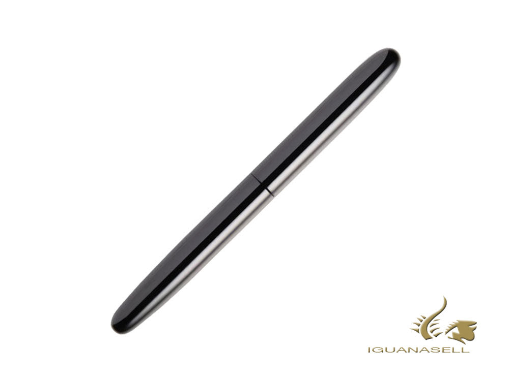 Nakaya Cigar Fountain Pen Long, Black, Ebonite, 14k Gold bicolour