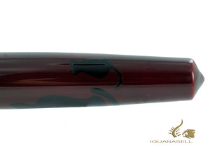 Stylo plume Nakaya Cigar Piccolo, Un chat profitant de la lune, Ebonite