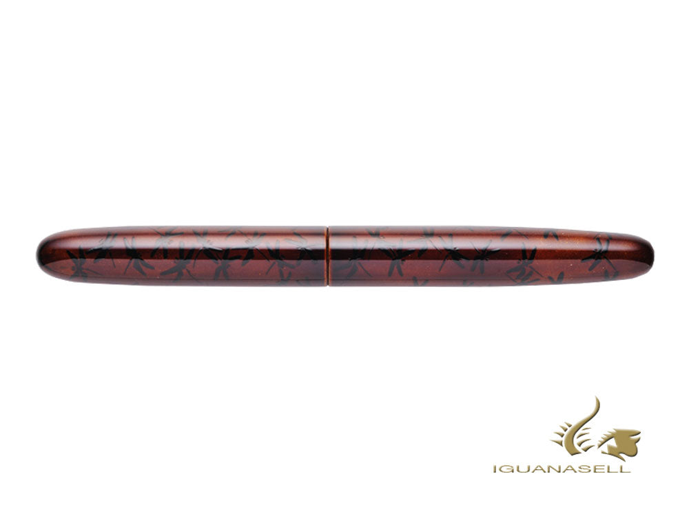 Stylo plume portable Nakaya Cigar Akitsu-shima, ébonite et Urushi