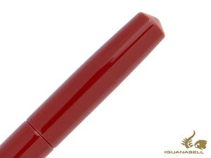 Stylo plume à cigare Nakaya Piccolo, Shu, ébonite, or 14 carats