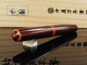 Stylo plume Nakaya Cigar Piccolo, Toki-Tamenuri, ébonite, pointe élastique