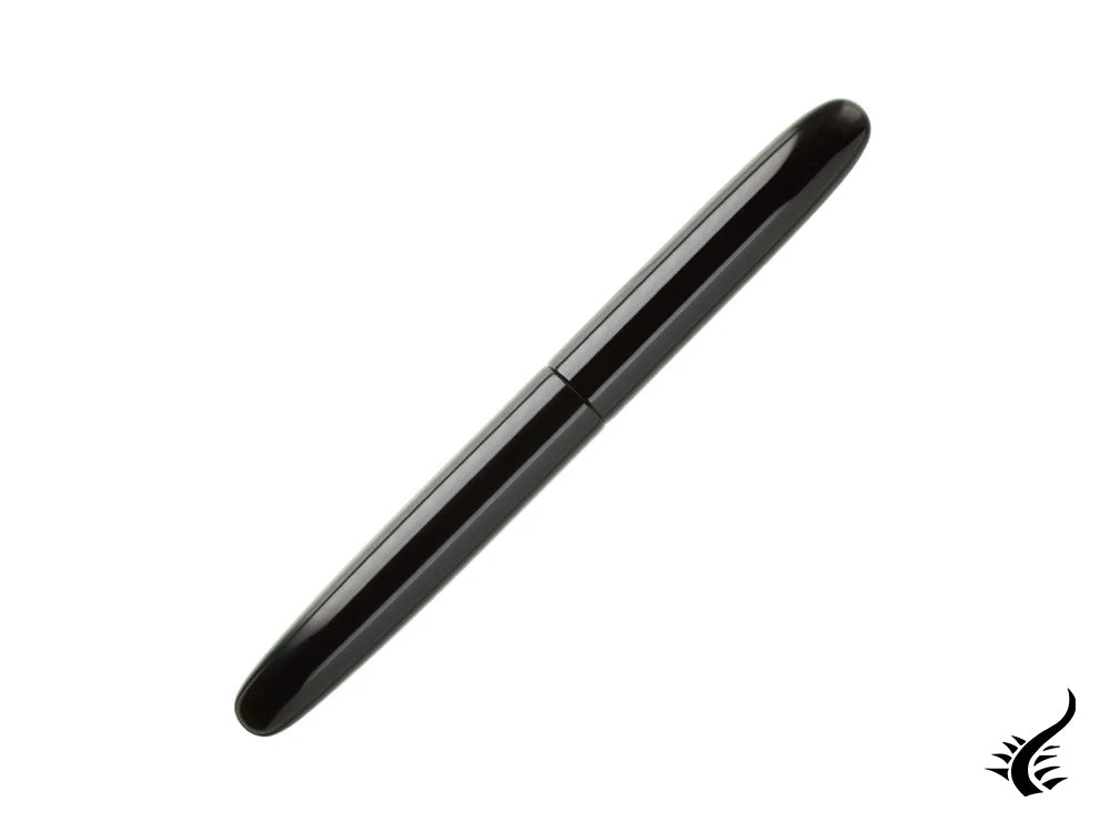 Nakaya Cigar Kuro-Roiro Fountain Pen Portable, Black, 14k Gold bicolour