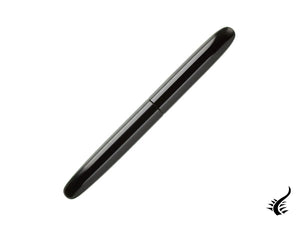 Nakaya Cigar Fountain Pen Portable, Black, Ebonite, 14k Gold bicolour