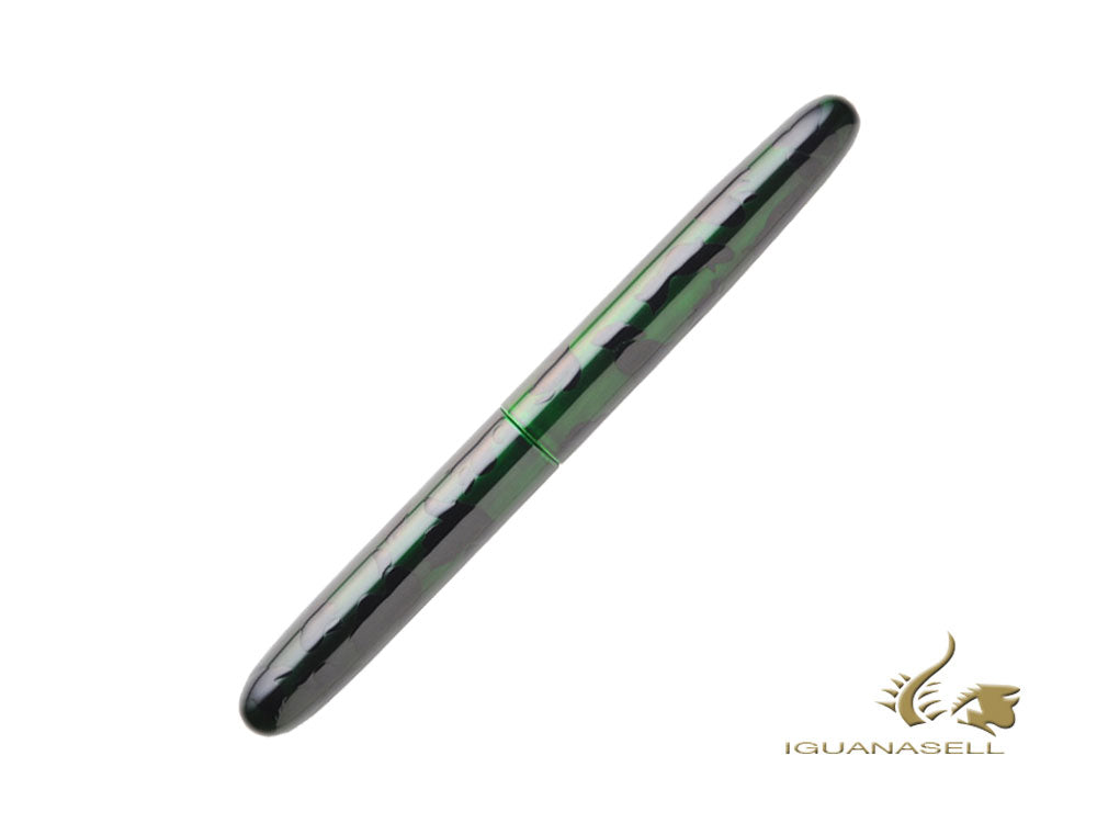 Nakaya Cigar Fountain Pen Portable, Forest of Owl Midori, Ebonite