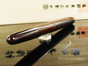 Stylo plume Nakaya Cigar Long Ascending Dragon 3, ébonite