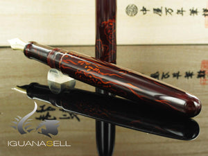 Stylo plume Nakaya Cigar Long Ascending Dragon 3, ébonite