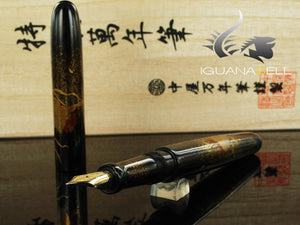 Stylo plume Nakaya Cigar Long Fighting Roosters, ébonite