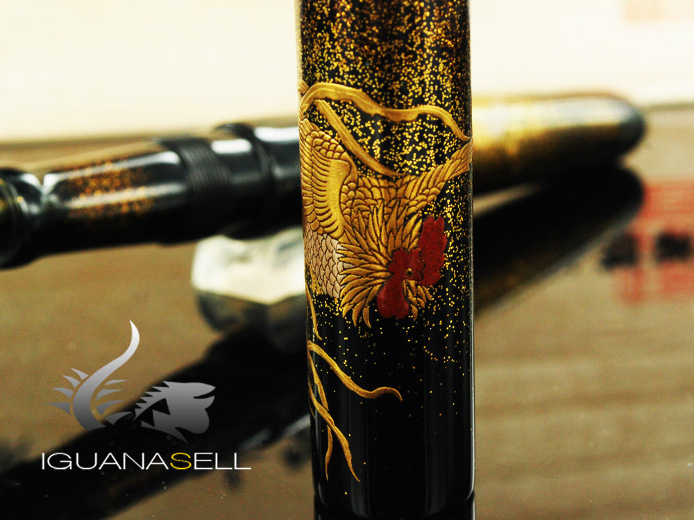 Nakaya Cigar Long Fighting Roosters Fountain Pen , Ebonite