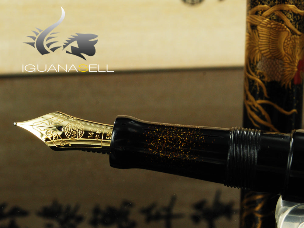 Nakaya Cigar Long Fighting Roosters Fountain Pen , Ebonite