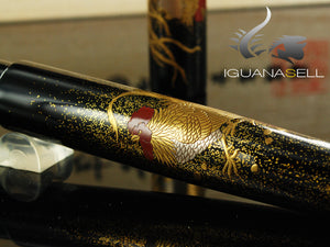 Nakaya Cigar Long Fighting Roosters Fountain Pen , Ebonite