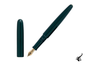 Stylo Plume Nakaya Cigar Long Midori, laque Ebonite Urushi