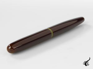 Nakaya Cigar Long Heki-Tamenuri Fountain Pen, Ebonite, Urushi lacquer