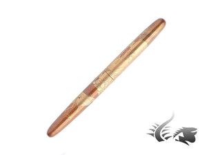 Stylo plume Nakaya Cigar Makie Jurojin, long, laque Urushi