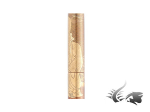 Stylo plume Nakaya Cigar Makie Jurojin, long, laque Urushi