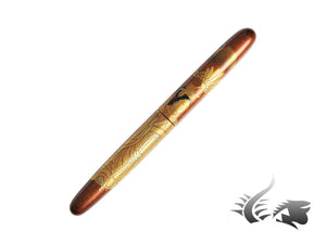 Stylo plume Nakaya Cigar Makie Seiohbo, long, ébonite