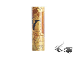 Stylo plume Nakaya Cigar Makie Seiohbo, long, ébonite