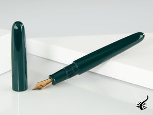 Stylo plume Nakaya Cigar Midori Ebonite, laque Urushi