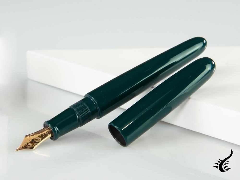 Stylo plume Nakaya Cigar Midori Ebonite, laque Urushi