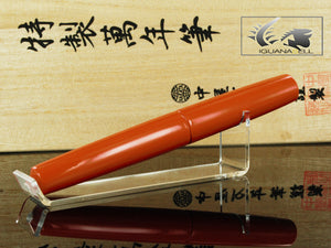 Stylo Plume Cigare Nakaya Piccolo Arai Shu, Ebonite, laque Urushi