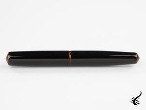 Nakaya Cigar Piccolo Fountain Pen, Kuro-Tamenuri, Ebonite