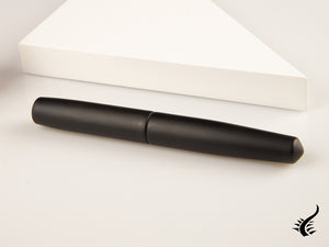 Stylo plume Nakaya Cigar Piccolo Hairline, noir, ébonite