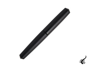 Nakaya Cigar Piccolo Hairline Fountain Pen, Black, Ebonite