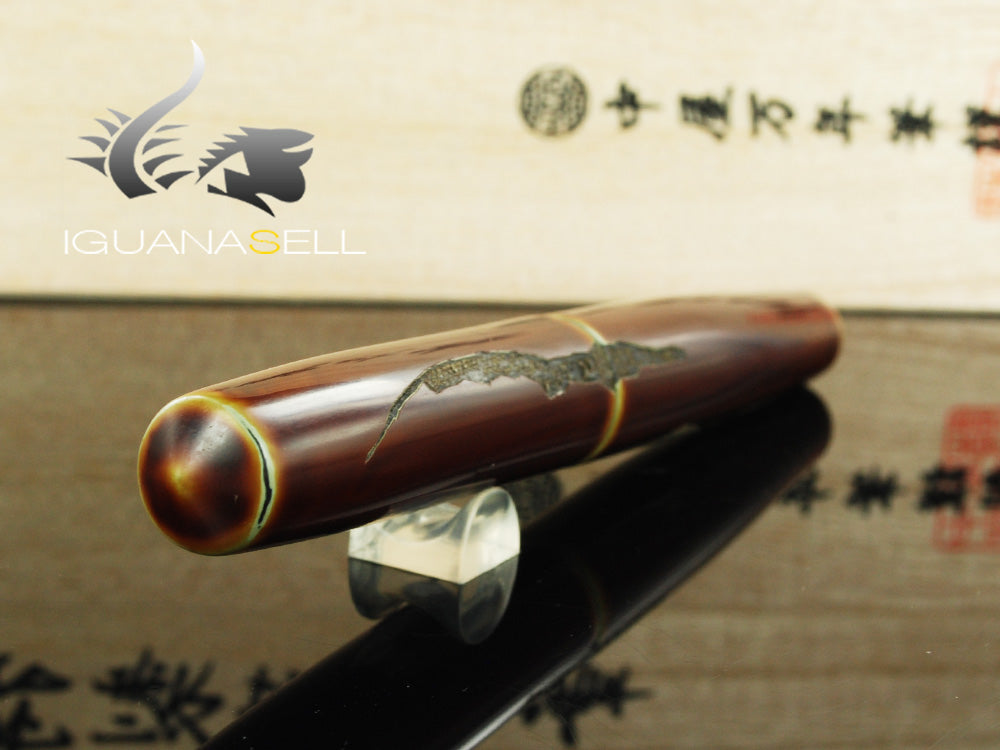 Nakaya Cigar Piccolo "Nuno Kise Hon Kataji" Fountain Pen, Ebonite