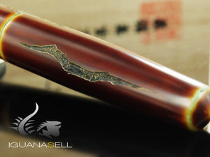 Nakaya Cigar Piccolo "Nuno Kise Hon Kataji" Fountain Pen, Ebonite