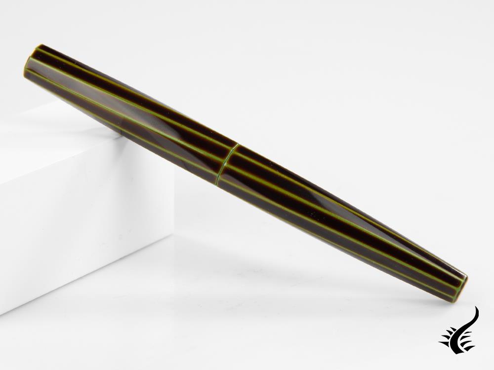 Nakaya Cigar Portable Decapod (TW) Fountain Pen, Heki-Tamenuri