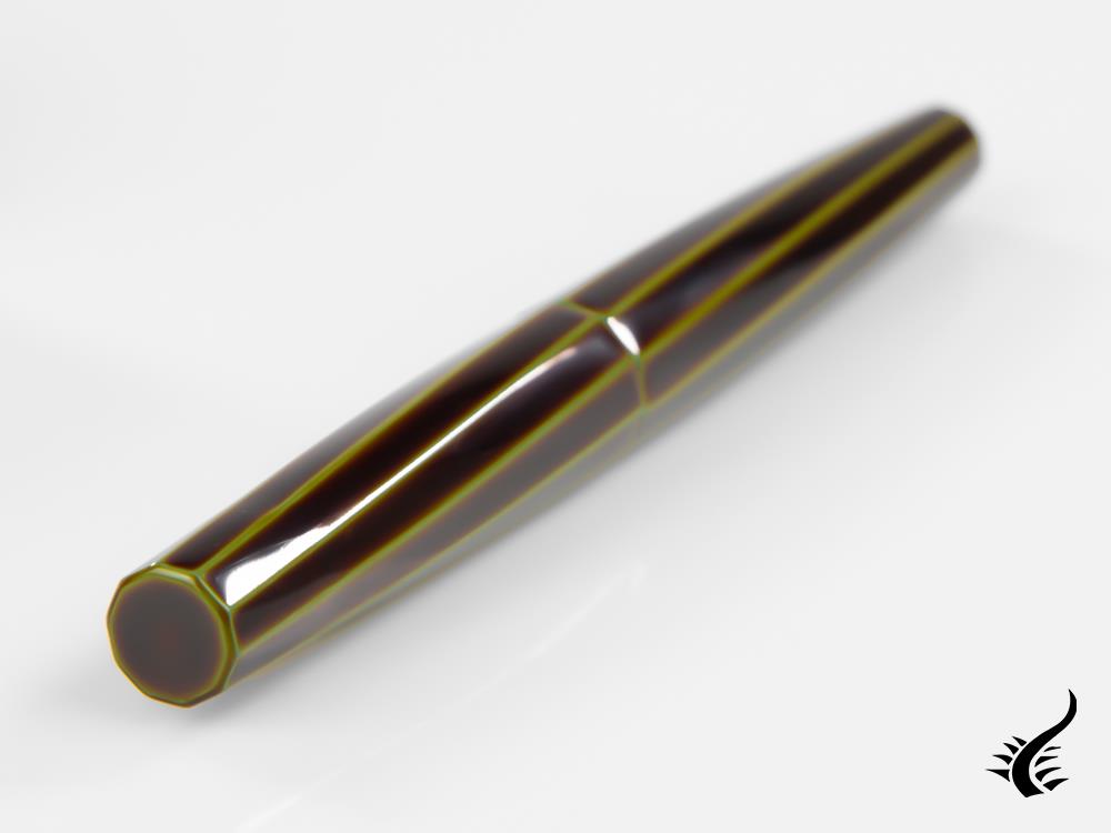 Nakaya Cigar Portable Decapod (TW) Fountain Pen, Heki-Tamenuri