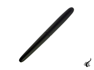 Nakaya Cigar Portable Fountain Pen, Black Hairline, Ebonite