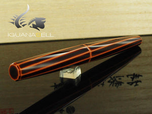 Nakaya Cigar Portable Fountain Pen, Decapod (TW), Toki-Tamenuri