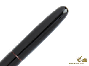 Nakaya Cigar Portable Kuro-Tamenuri Fountain Pen, Ebonite