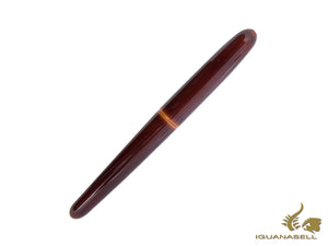 Nakaya Cigar Stylo plume portable Toki-Tamenuri Ébonite