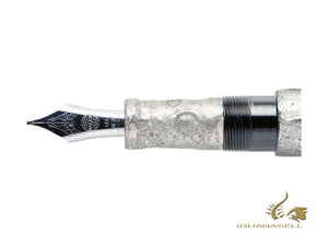 Stylo plume Nakaya Cigar "The Moon" Long, ébonite, or 14 carats