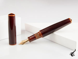 Stylo plume Nakaya Cigar Toki-Tamenuri, Piccolo, ébonite