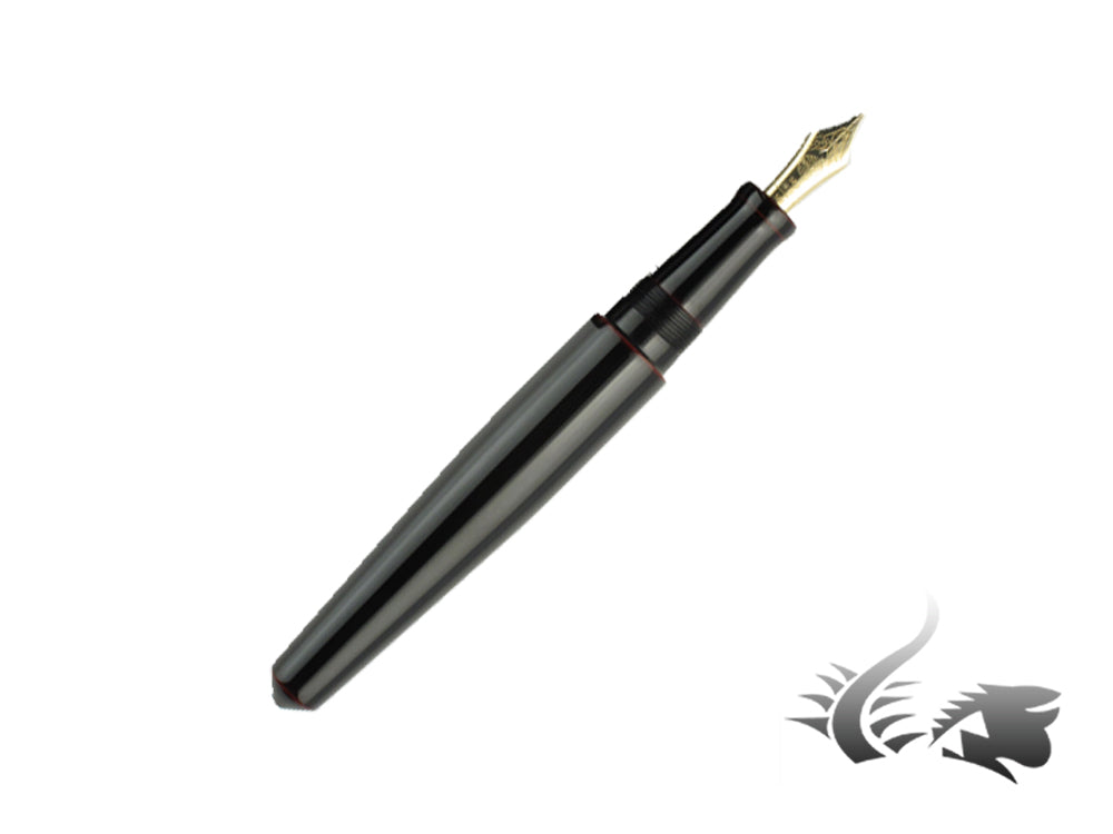 Stylo plume Nakaya Dorsal Fin Ver.1 Kuro-Tamenuri, laque Urushi