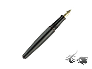 Stylo plume Nakaya Dorsal Fin Ver.1 Kuro-Tamenuri, laque Urushi