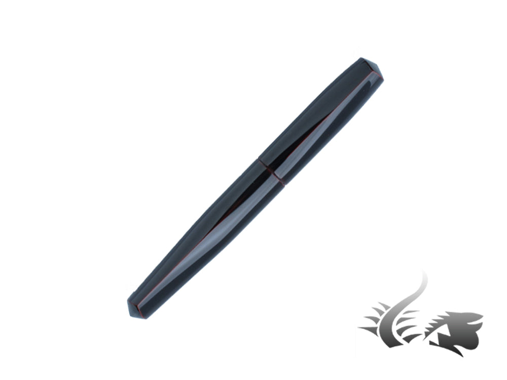 Stylo plume Nakaya Dorsal Fin Ver.2 Kuro-Tamenuri, ébonite et Urushi